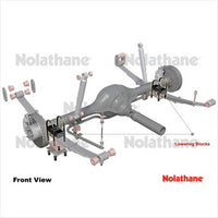 Nolathane LOWERING BLOCK KIT (1.5IN) 47950