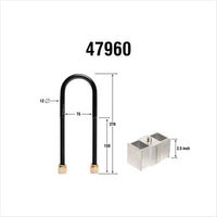 Nolathane LOWERING BLOCK KIT (2.5IN) 47960