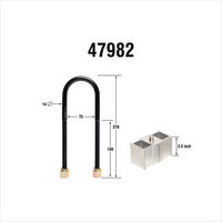 Nolathane REAR LOWERING BLOCK KIT (2.5IN) 47982