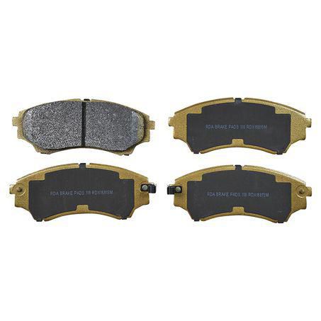 RDA EXTREME HEAVY DUTY BRAKE PAD SET FORD MAZDA RDX1681SM