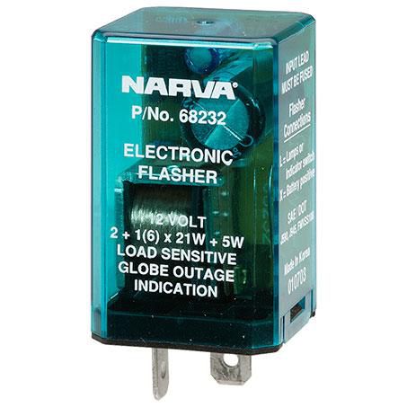 Narva ELECTRONIC FLASHER 12V 2 PIN