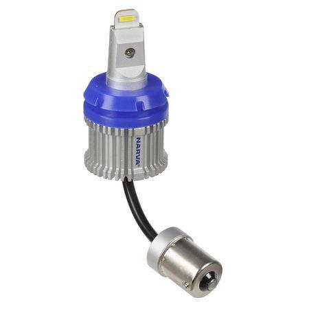 Narva 12/24V Gen III LED BA15S High Power Reverse Globes (2) 18280BL