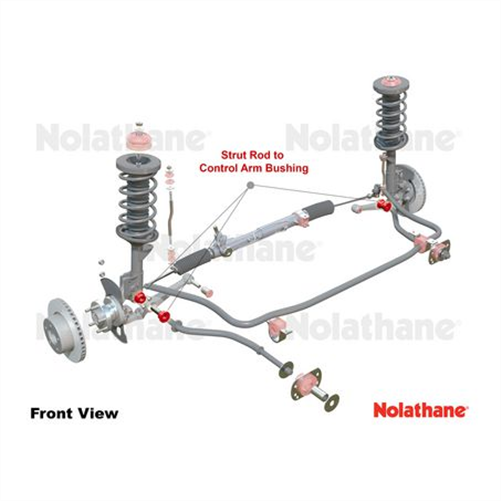 Nolathane FRONT STRUT ROD TO CONTROL ARM BUSHING KIT 48019