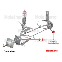 Nolathane FRONT STRUT ROD TO CHASSIS BUSHING KIT 48041
