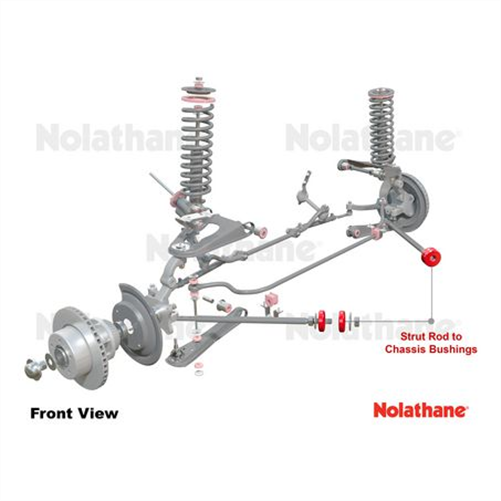 Nolathane BUSH KIT-STRUT ROD TO CHASSIS 48044