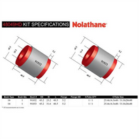 Nolathane BUSH KIT-PANHARD ROD 48049HD