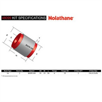 Nolathane BUSH KIT-RADIUS ARM 48099