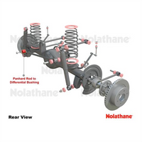 Nolathane FRONT PANHARD ROD TO DIFFERENTIAL BUSHING KIT 48165