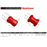 Nolathane PANHARD ROD BUSH BUSH KIT 48173