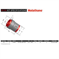 Nolathane BUSH KIT-PANHARD ROD 48194