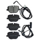 RDA BRAKES RDA GP Max General Purpose Low Metallic Brake Pad Set RDB2185