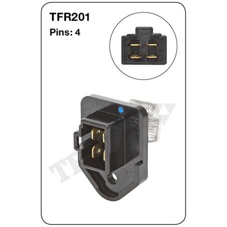 Tridon Heater Fan Resistor TFR201