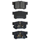 RDA REAR BRAKE PADS - HONDA CRV 05-11 RDB1728