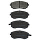 RDA GP MAX LOW METALLIC BRAKE PAD SET SUBARU TOYOTA RDB1491