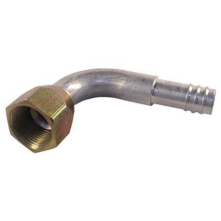 Atco Aluminium Fitting # 12 Female Flare - Barb #12 90° AFX1124