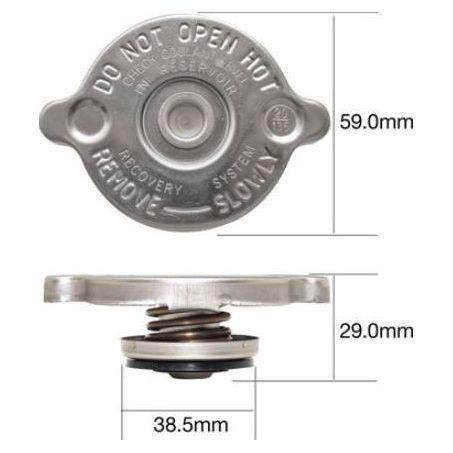 TRIDON RECOVERY RADIATOR CAP - (TRS18)