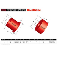 Nolathane FRONT SUBFRAME MOUNT BUSHING KIT 49002