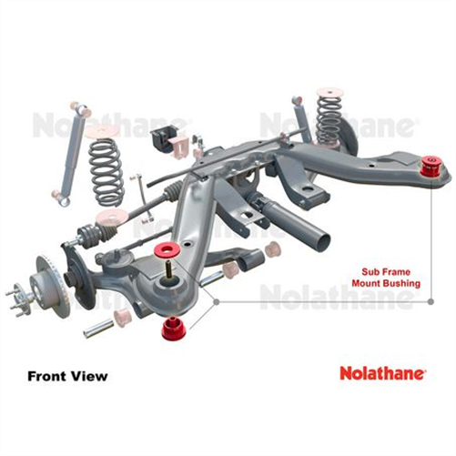 Nolathane REAR SUBFRAME MOUNT BUSHING KIT 49008