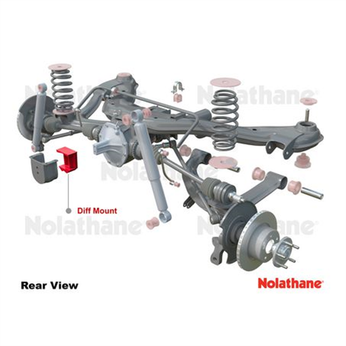 Nolathane REAR DIFFERENTIAL MOUNT BUSHING KIT 49157