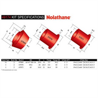 Nolathane BUSH KIT-DIFF MOUNT 49174