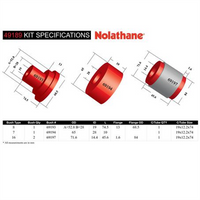 Nolathane DIFFERENTIAL MOUNT BUSHING 49189
