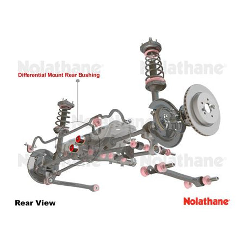 Nolathane REAR DIFFERENTIAL MOUNT REAR BUSHING KIT 49217