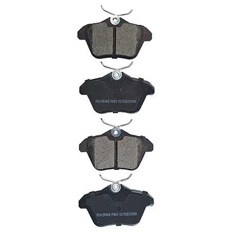 RDA BRAKES RDA GP Max General Purpose Low Metallic Brake Pad Set RDB2120