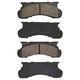 RDA BRAKES RDA GP Max General Purpose Low Metallic Brake Pad Set RDBS7054