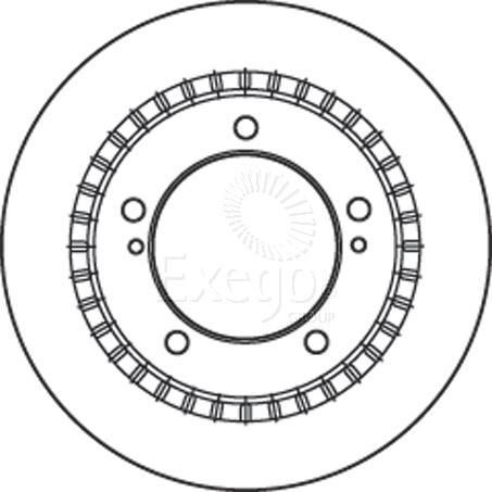 TRW Disc Brake Rotor 286mm x 15 Min