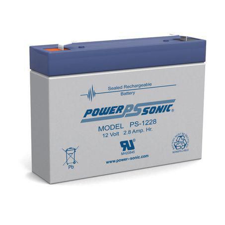 POWERSONIC AGM  12V-2.8A/H