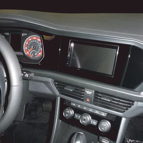 Volkswagen Jetta 2019 Onwards Dash Kit | High Gloss Double DIN Facia & Radio Installation Panel