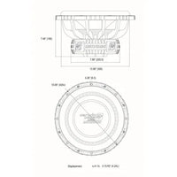 Cerwin-Vega VMAX X Series 15" Subwoofer | Dual 2-Ohm, 1500W RMS, 1/4 Ohm Flexible Load