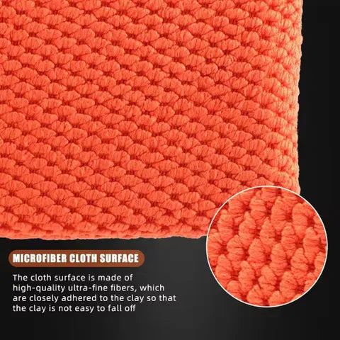 SPTA Orange Clay Mitt â€“ Detailing & Paint Preparation Tool