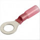 Narva CRIMP TERMINAL RING RED ID 6.3MM HEAT SHRINKABLE 50 PCE