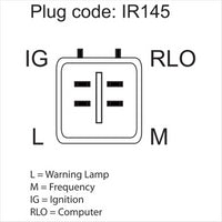 OEX ALTERNATOR12V 150A DENSO STYLE DXA4049