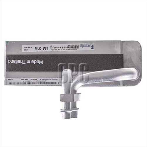 OEX Evaporator Core Plate and Fin Inlet Fitting Pad Outlet Fitting Pad