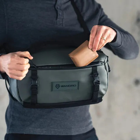 WANDRD Rogue 9L Camera Sling Bag â€“ Durable & Compact, Wasatch Green