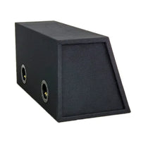 Universal Double 12" Subwoofer Enclosure | Vented, Black Carpet