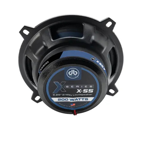 DB Drive X525 X-Series 5.25" 2-Way Coaxial Speakers | 200W RMS / 400W Peak (Pair)