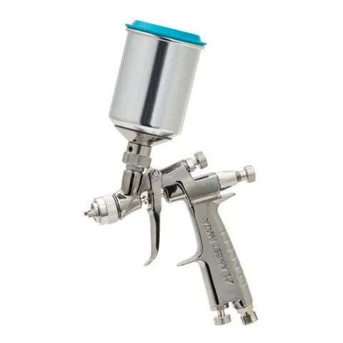 IWATA LPH80 Gravity Feed Spray Gun 1.0mm E4 Cap with 150ml Aluminum Cup â€“ Premium Paint Sprayer