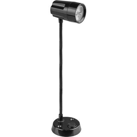 LED Autolamps 12V Reading Lamp Black 3x 2 Watt 330mm High RL330