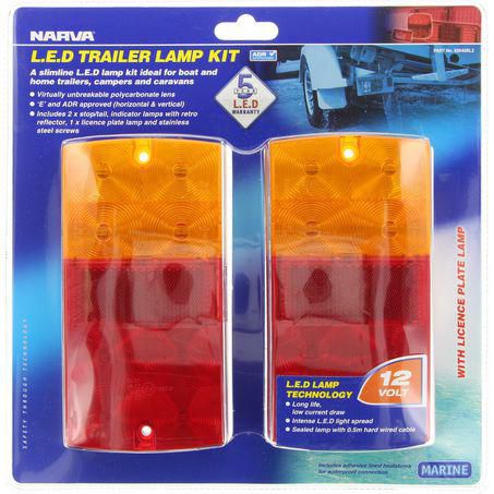 Narva MDL36 STOP/TAIL/INDICATOR LIGHT LED 12V - 2 PCE