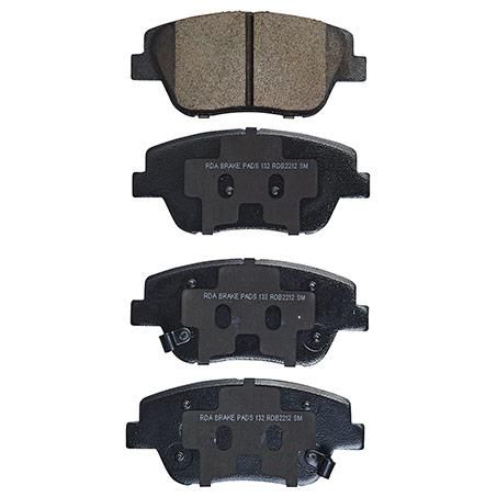 RDA BRAKES RDA GP Max General Purpose Low Metallic Brake Pad Set RDB2212