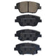 RDA BRAKES RDA GP Max General Purpose Low Metallic Brake Pad Set RDB2212