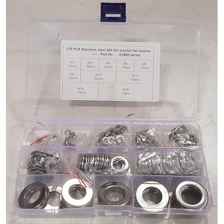 SAS AUTO PARTS MULTI PACK FLAT WASHERS HP-FWMULTI
