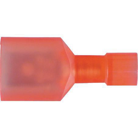 OEX Crimp Terminal Male Blade Red Terminal Entry 6.3 x 0.8mm Polycarbonate