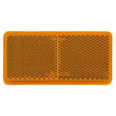 Narva Reflector Rectangle Amber 44 x 94mm - 2 Pce