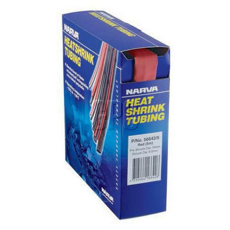 Narva SHRINK STANDARD RED ID: 19MM LENGTH: 5M