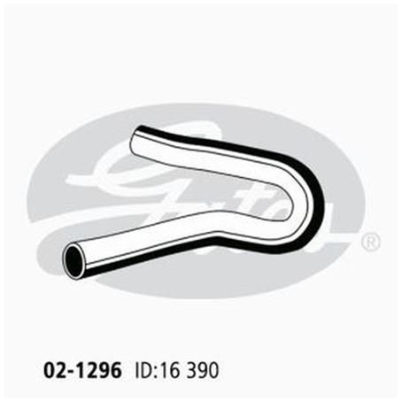 Gates Moulded Heater Hose 02-1296