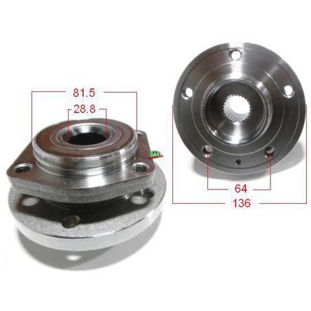 SAS AUTO PARTS SAS Wheel Hub HA6011